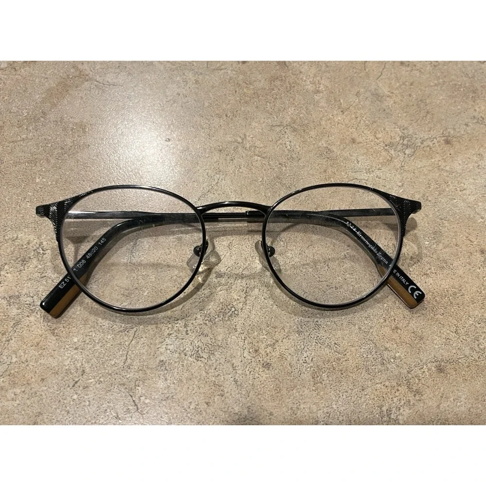 Ermenegildo Zegna Eyeglasses, Frames Only, EZ 5123-3 008, 48-20-145, Italy